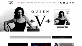 What Queenv.com website looked like in 2019 (4 years ago)