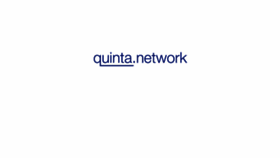 What Quinta.ch website looked like in 2019 (4 years ago)