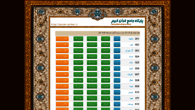 What Quran.anhar.ir website looked like in 2019 (4 years ago)