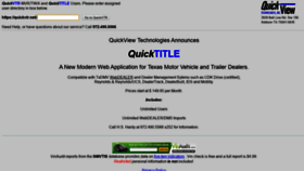 What Quickvtr.net website looked like in 2019 (4 years ago)