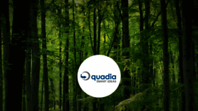 What Quadia.ch website looked like in 2019 (4 years ago)