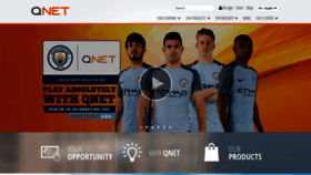 What Qnet.net.my website looked like in 2019 (5 years ago)
