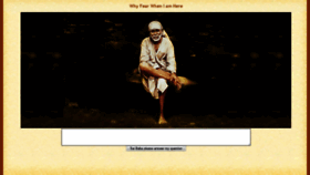 What Questions.shirdi-sai-baba.com website looked like in 2019 (4 years ago)