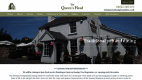 What Queensheadglanwydden.co.uk website looked like in 2019 (4 years ago)