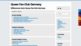 What Queenfcg.de website looked like in 2019 (4 years ago)