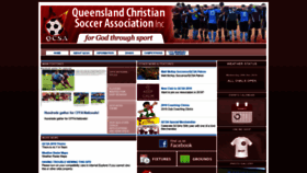 What Qcsa.org.au website looked like in 2019 (4 years ago)
