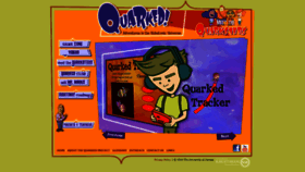 What Quarked.org website looked like in 2019 (4 years ago)