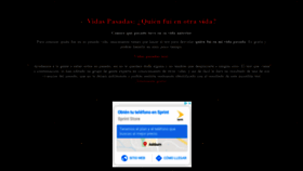What Quefuienmividapasada.net website looked like in 2019 (4 years ago)