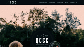 What Qccc.org.au website looked like in 2019 (4 years ago)