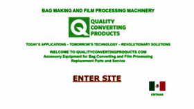 What Qualityconvertingproducts.com website looked like in 2019 (4 years ago)