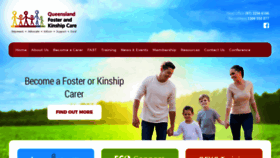 What Qfkc.com.au website looked like in 2019 (4 years ago)