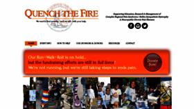 What Quenchthefire.org website looked like in 2019 (4 years ago)
