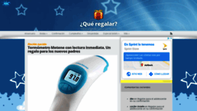 What Que-regalar.com website looked like in 2019 (4 years ago)