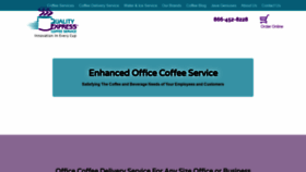 What Qualityexpresscoffee.com website looked like in 2019 (4 years ago)