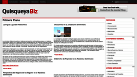 What Quisqueyabiz.com website looked like in 2019 (4 years ago)