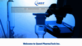 What Questpharmatech.com website looked like in 2019 (4 years ago)