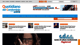 What Quotidianodelcondominio.it website looked like in 2019 (4 years ago)