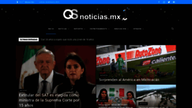 What Qsnoticias.mx website looked like in 2019 (4 years ago)