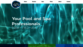 What Qualitypoolwi.com website looked like in 2019 (4 years ago)