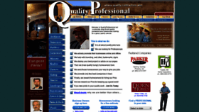 What Qualityprofessional.net website looked like in 2019 (4 years ago)