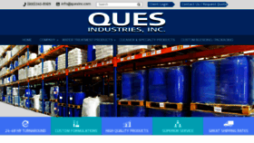 What Quesinc.com website looked like in 2019 (4 years ago)