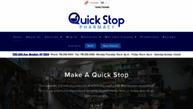 What Quickstoppharmacy.org website looked like in 2019 (4 years ago)