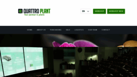 What Quattroplant.nl website looked like in 2019 (4 years ago)