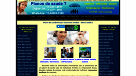 What Queroplanodesaude.com.br website looked like in 2019 (4 years ago)