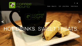 What Qccoffeehound.com website looked like in 2019 (4 years ago)