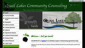What Quaillakescc.com website looked like in 2019 (4 years ago)