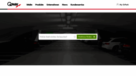 What Q-park.de website looked like in 2019 (4 years ago)