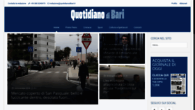 What Quotidianodibari.it website looked like in 2019 (4 years ago)