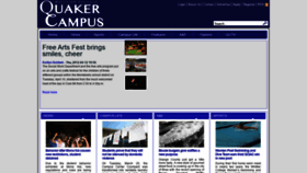 What Quakercampus.com website looked like in 2020 (4 years ago)