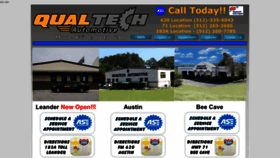 What Qualtechauto.com website looked like in 2020 (4 years ago)