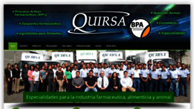 What Quirsa.com website looked like in 2020 (4 years ago)