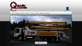 What Qualityconcrete.ca website looked like in 2020 (4 years ago)