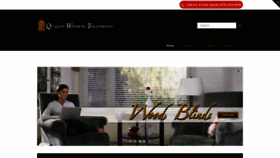 What Qualitywindowtreatment.com website looked like in 2020 (4 years ago)