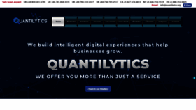 What Quantilytics.org website looked like in 2020 (5 years ago)