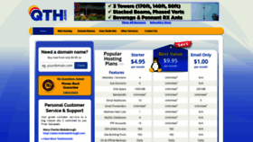 What Qth.com website looked like in 2020 (4 years ago)