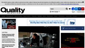 What Qualitymag.com website looked like in 2020 (4 years ago)