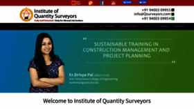 What Qsurveyors.com website looked like in 2020 (4 years ago)