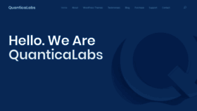 What Quanticalabs.com website looked like in 2020 (4 years ago)