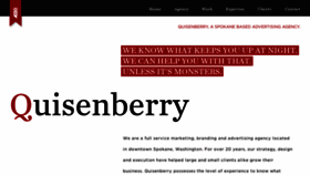 What Quisenberry.net website looked like in 2020 (4 years ago)