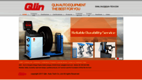 What Qlin-tech.com website looked like in 2020 (4 years ago)