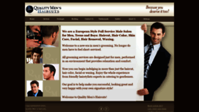 What Qualitymenhaircut.com website looked like in 2020 (4 years ago)
