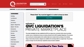 What Qvcliquidation.com website looked like in 2020 (4 years ago)