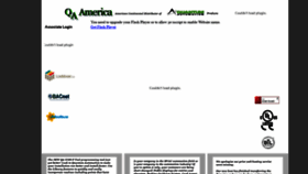 What Qa-america.com website looked like in 2020 (4 years ago)
