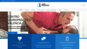 What Quiropracticovalencia.com website looked like in 2020 (4 years ago)