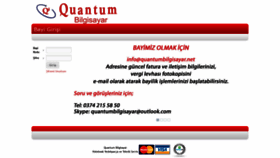 What Quantumbilgisayar.net website looked like in 2020 (4 years ago)