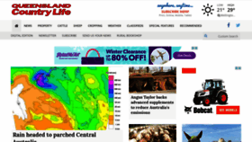 What Queenslandcountrylife.com.au website looked like in 2020 (4 years ago)